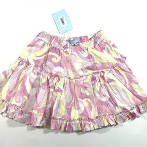 New Hill House Paz Skirt Linen Candy Kaleidoscope